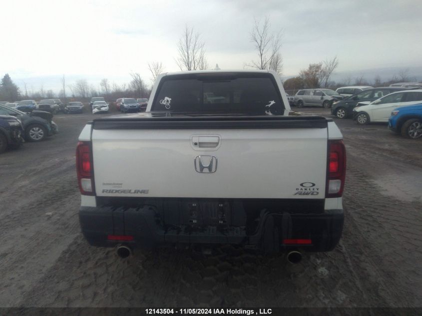 2023 Honda Ridgeline Rtl VIN: 5FPYK3F5XPB502180 Lot: 12143504