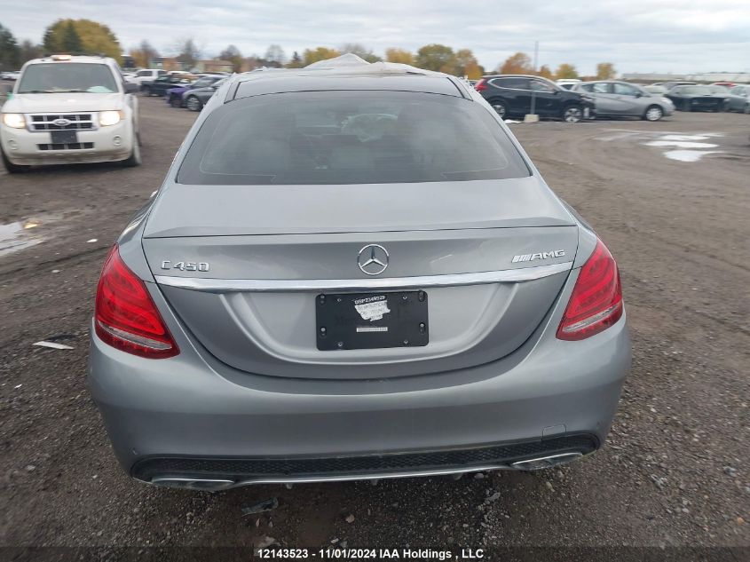 2016 Mercedes-Benz C-Class VIN: 55SWF6EB0GU167166 Lot: 12143523