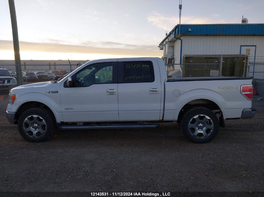 2011 Ford F150 Supercrew VIN: 1FTFW1ET6BFC80394 Lot: 12143531