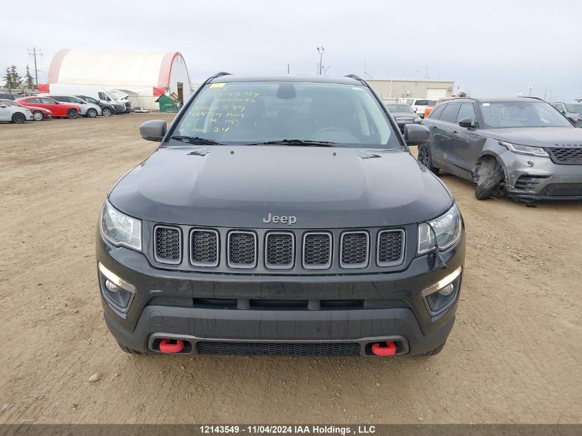 2021 Jeep Compass Trailhawk VIN: 3C4NJDDB4MT600339 Lot: 12143549