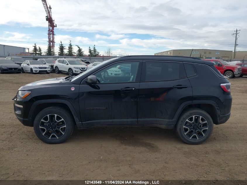 2021 Jeep Compass Trailhawk VIN: 3C4NJDDB4MT600339 Lot: 12143549