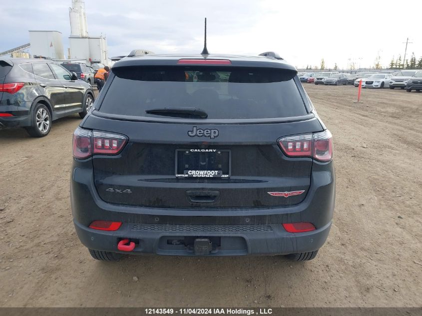 2021 Jeep Compass Trailhawk VIN: 3C4NJDDB4MT600339 Lot: 12143549