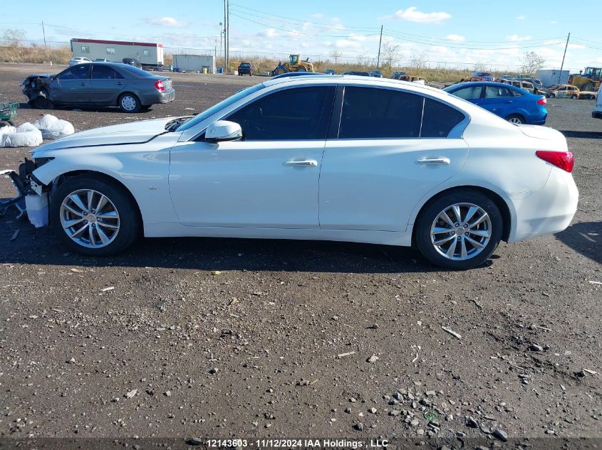 2014 Infiniti Q50 VIN: JN1BV7AR2EM705966 Lot: 12143603