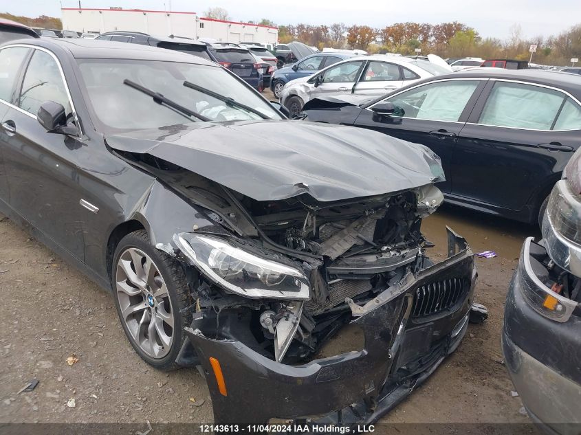 2016 BMW 5 Series VIN: WBA5B3C59GG253969 Lot: 12143613