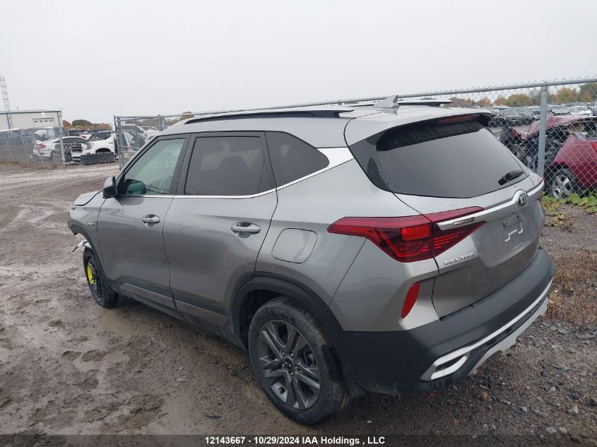 2021 Kia Seltos VIN: KNDEUCAA5M7148922 Lot: 12143667