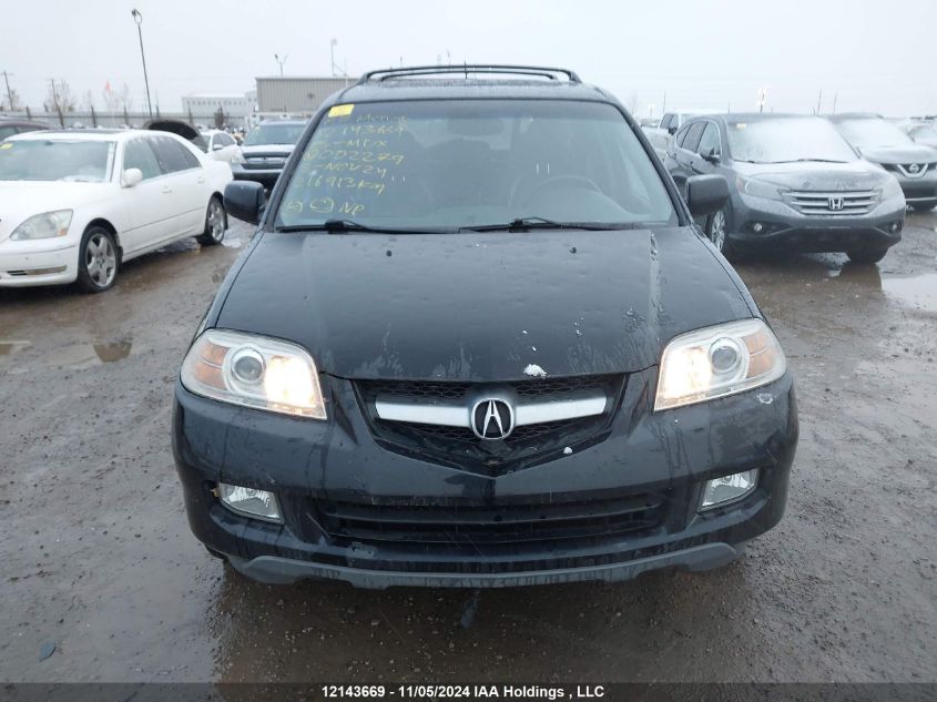 2005 Acura Mdx VIN: 2HNYD18675H002279 Lot: 12143669