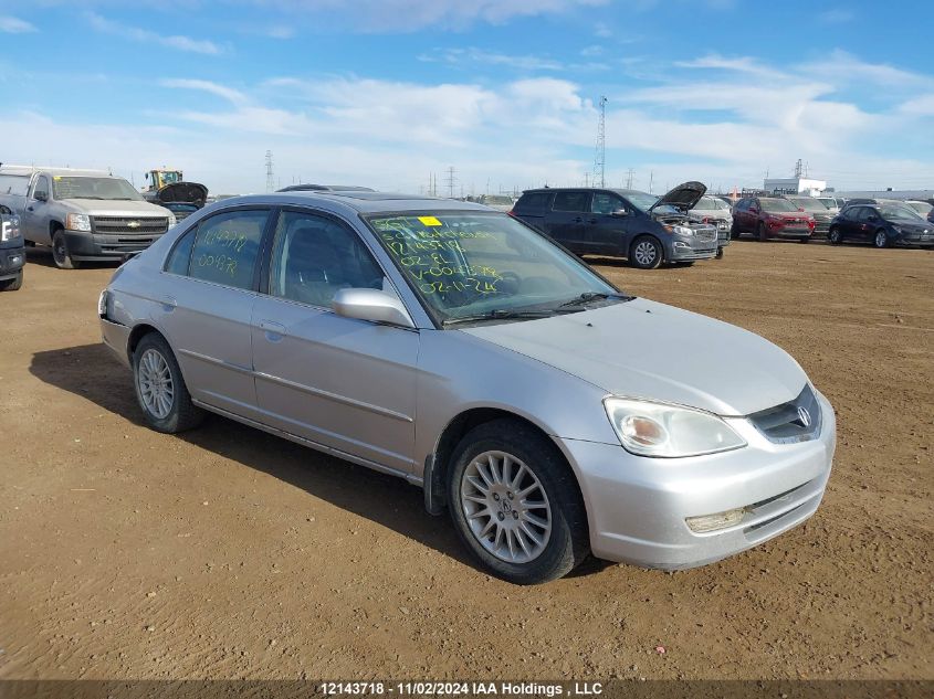 2002 Acura El VIN: 2HHES36892H004378 Lot: 12143718