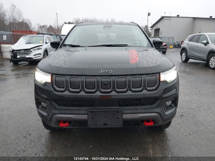 2022 Jeep Compass VIN: 3C4NJDDB4NT238515 Lot: 12143744