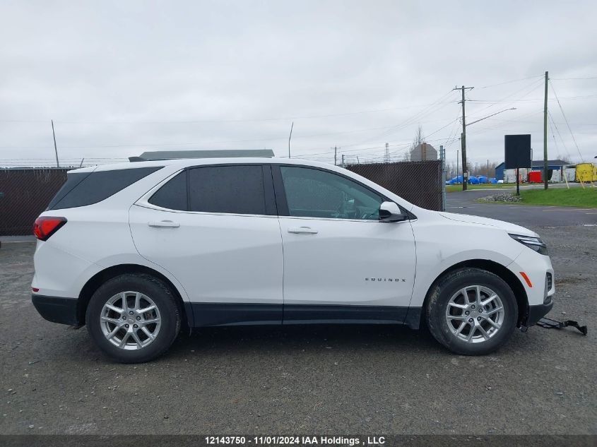 2022 Chevrolet Equinox VIN: 3GNAXUEV3NL116175 Lot: 12143750