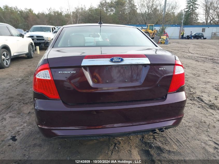 2011 Ford Fusion Sel VIN: 3FAHP0JA7BR117251 Lot: 12143809