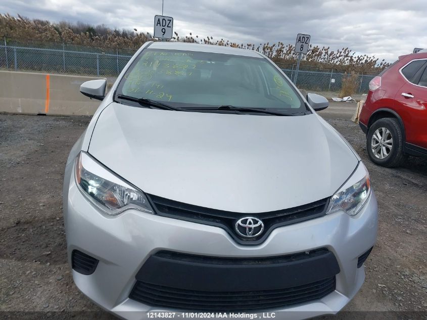 2014 Toyota Corolla Le VIN: 2T1BURHE8EC038817 Lot: 12143827