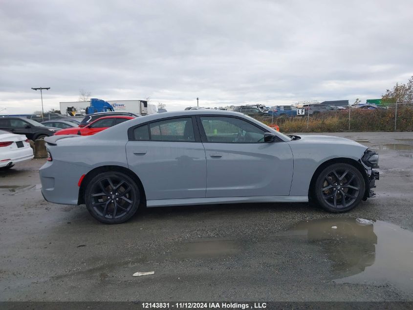 2022 Dodge Charger Gt VIN: 2C3CDXHG8NH118607 Lot: 12143831