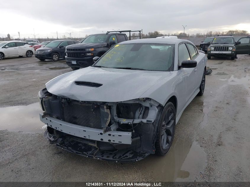 2022 Dodge Charger Gt VIN: 2C3CDXHG8NH118607 Lot: 12143831