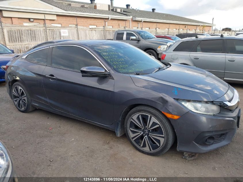 2016 Honda Civic VIN: 2HGFC3B49GH427607 Lot: 12143896