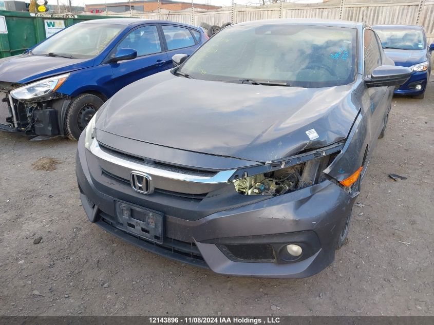 2016 Honda Civic VIN: 2HGFC3B49GH427607 Lot: 12143896