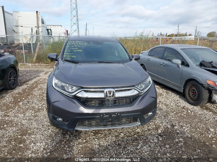 2017 Honda Cr-V VIN: 2HKRW2H56HH114813 Lot: 12143903