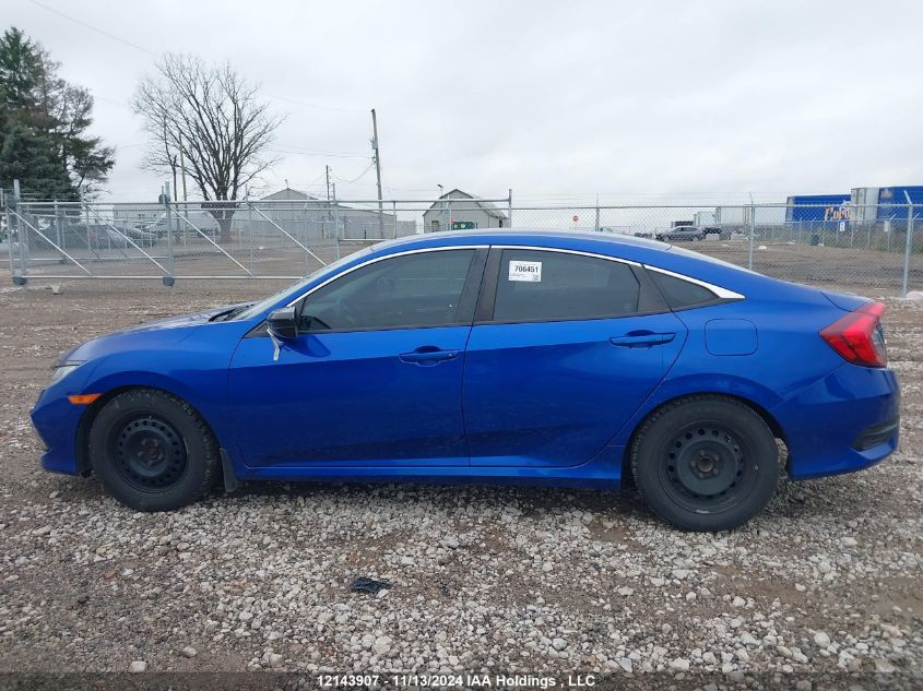 2019 Honda Civic Sedan VIN: 2HGFC2F52KH024252 Lot: 12143907