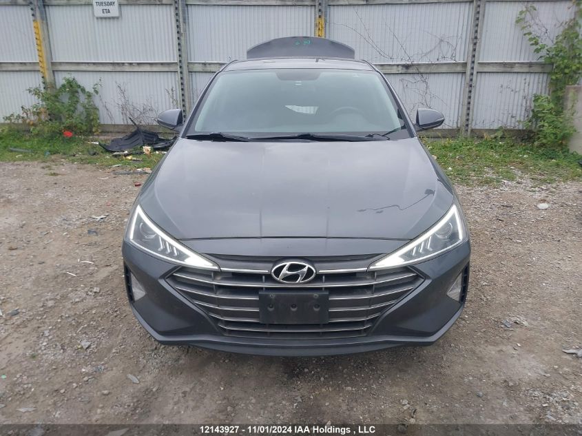 2019 Hyundai Elantra Preferred VIN: KMHD84LF8KU791211 Lot: 12143927