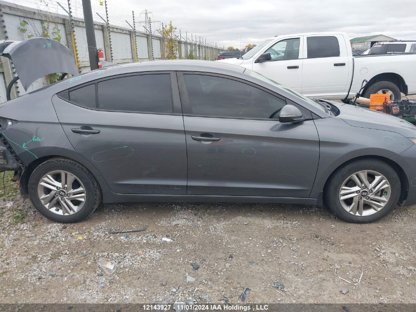 2019 Hyundai Elantra Preferred VIN: KMHD84LF8KU791211 Lot: 12143927