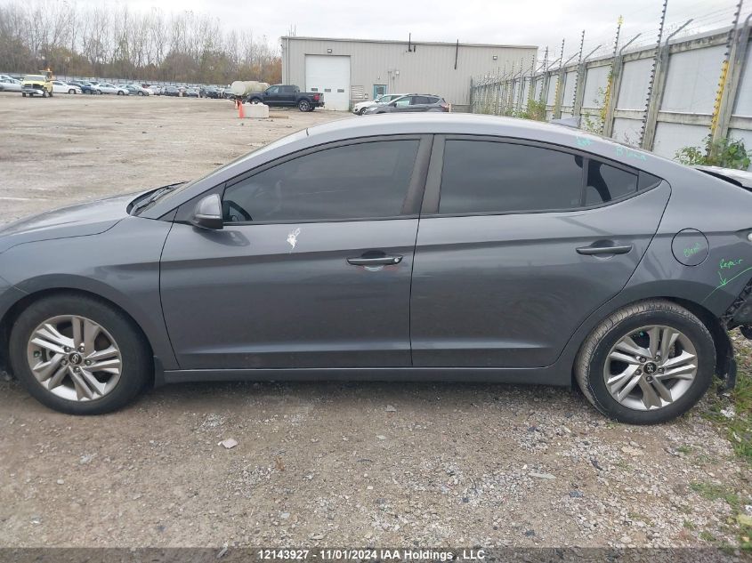 2019 Hyundai Elantra Preferred VIN: KMHD84LF8KU791211 Lot: 12143927