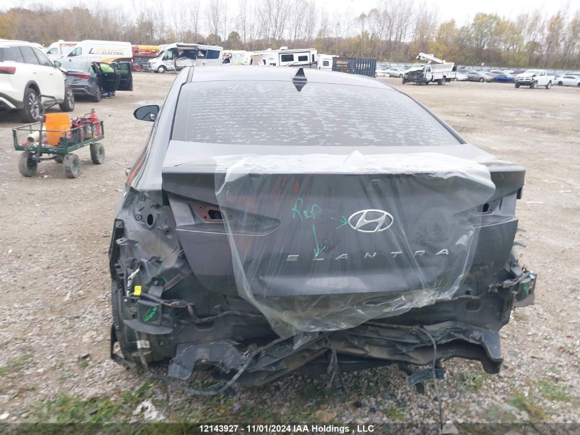 2019 Hyundai Elantra Preferred VIN: KMHD84LF8KU791211 Lot: 12143927