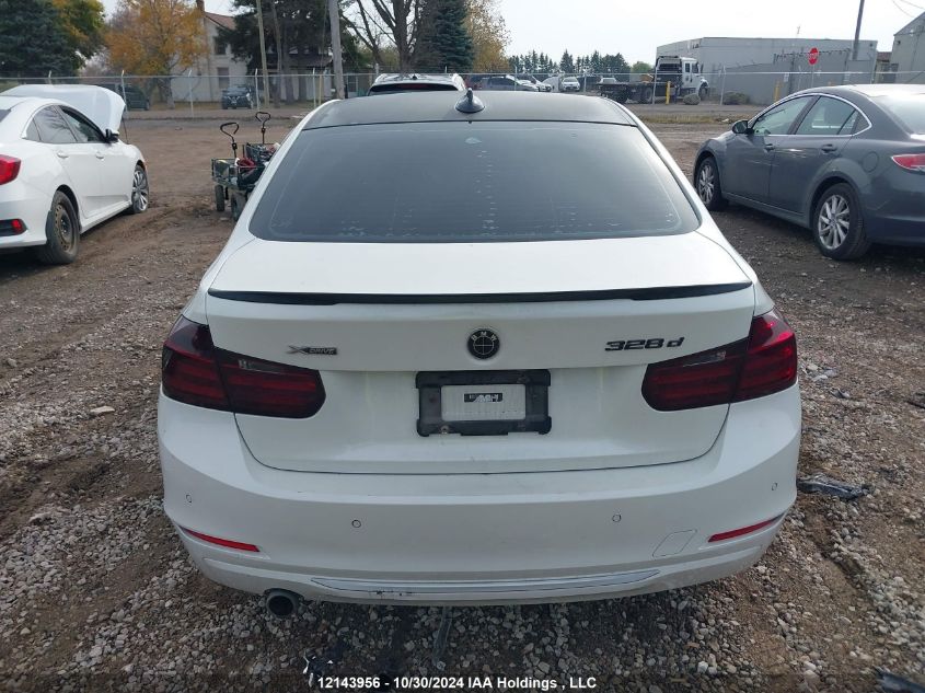 2014 BMW 3 Series VIN: WBA3D5C52EKX97236 Lot: 12143956