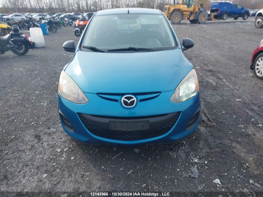 2011 Mazda Mazda2 VIN: JM1DE1HY2B0118511 Lot: 12143966