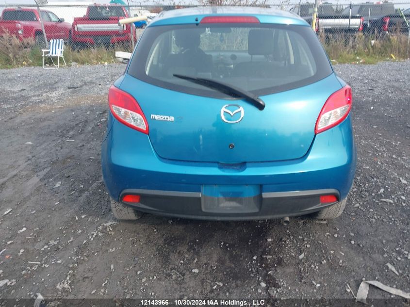 2011 Mazda Mazda2 VIN: JM1DE1HY2B0118511 Lot: 12143966