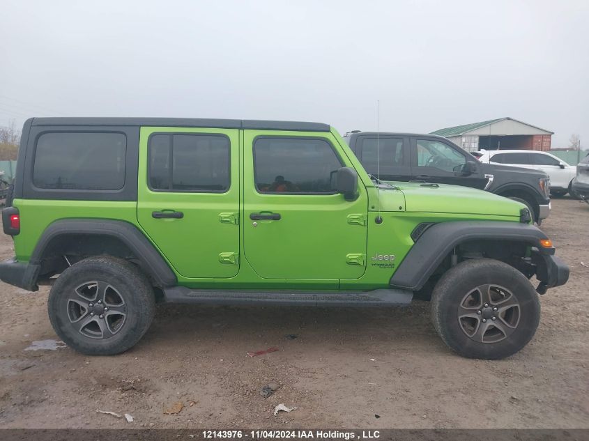 2019 Jeep Wrangler Unlimited Sport VIN: 1C4HJXDG1KW628374 Lot: 12143976