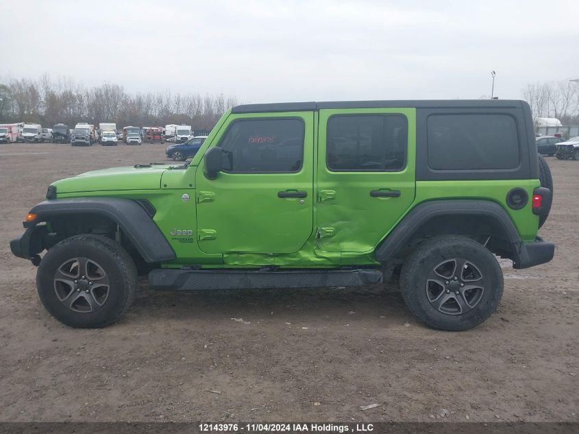 2019 Jeep Wrangler Unlimited Sport VIN: 1C4HJXDG1KW628374 Lot: 12143976