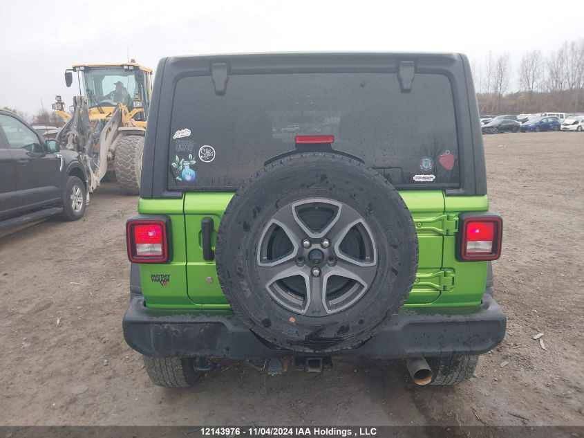 2019 Jeep Wrangler Unlimited Sport VIN: 1C4HJXDG1KW628374 Lot: 12143976