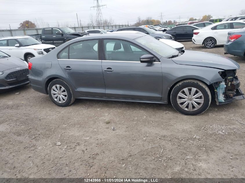 2013 Volkswagen Jetta Se VIN: 3VWBX7AJ8DM367300 Lot: 12143985