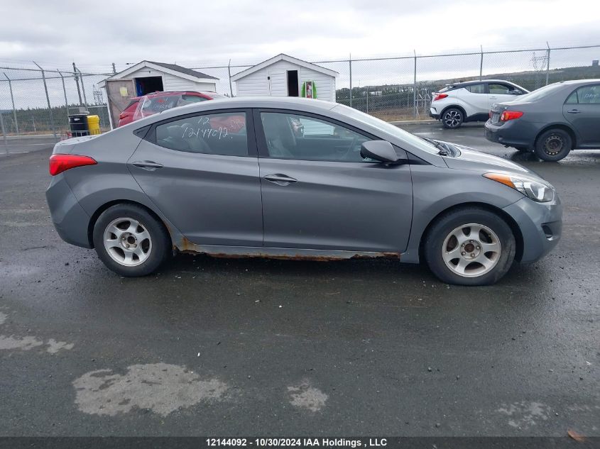 2012 Hyundai Elantra Gls/Limited VIN: 5NPDH4AE4CH118216 Lot: 12144092