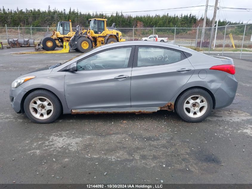 2012 Hyundai Elantra Gls/Limited VIN: 5NPDH4AE4CH118216 Lot: 12144092