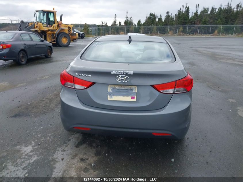 2012 Hyundai Elantra Gls/Limited VIN: 5NPDH4AE4CH118216 Lot: 12144092