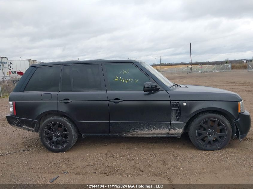 2010 Land Rover Range Rover VIN: SALMF1E48AA321810 Lot: 12144104