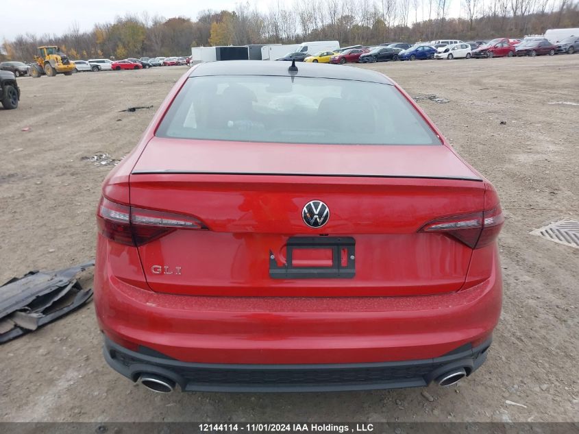 2024 Volkswagen Jetta Gli VIN: 3VW2T7BU1RM057453 Lot: 12144114