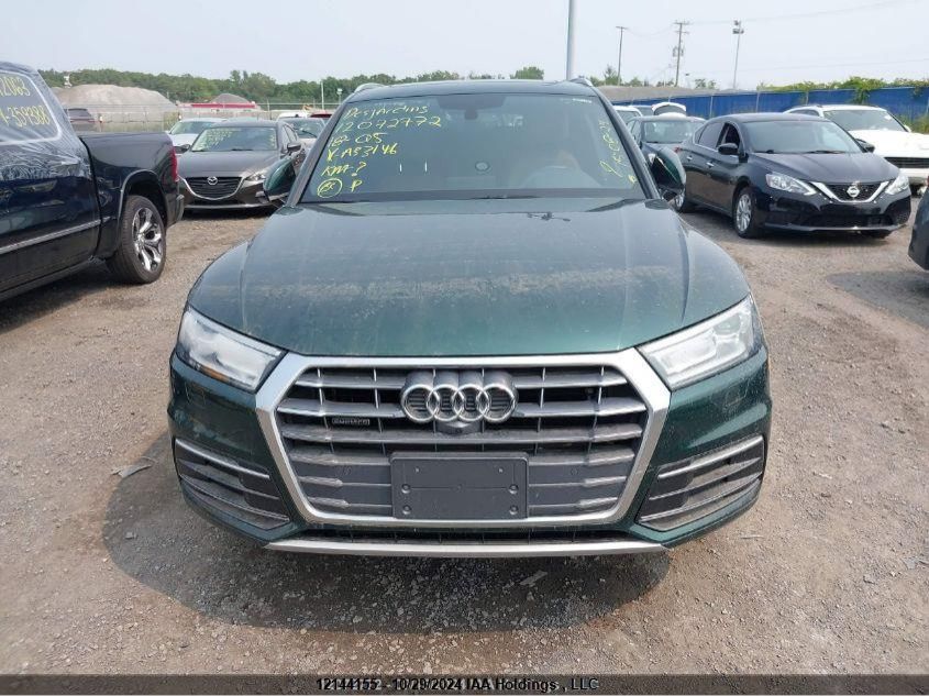 2018 Audi Q5 VIN: WA1BNAFY4J2133146 Lot: 12144155