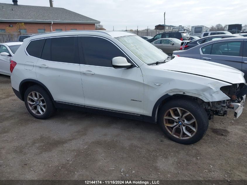 2011 BMW X3 VIN: 5UXWX5C55BL710098 Lot: 12144174