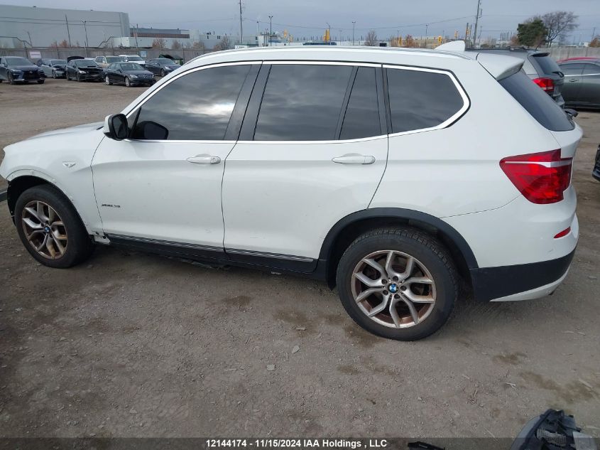 2011 BMW X3 VIN: 5UXWX5C55BL710098 Lot: 12144174