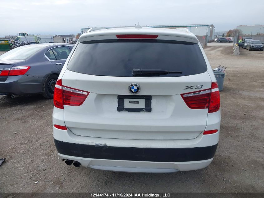 2011 BMW X3 VIN: 5UXWX5C55BL710098 Lot: 12144174