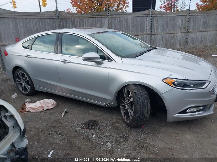 2017 Ford Fusion Titanium VIN: 3FA6P0D94HR361229 Lot: 12144203