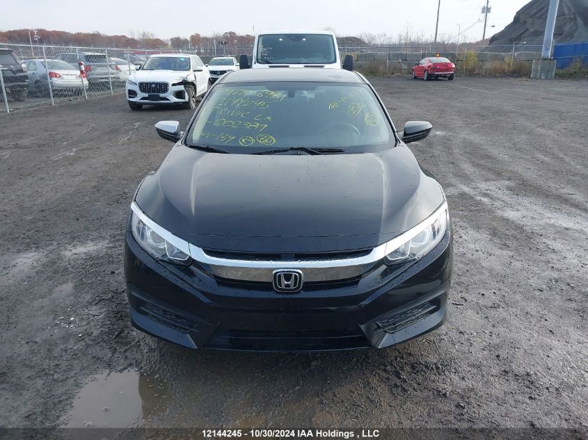 2017 Honda Civic Lx VIN: 2HGFC2F56HH002389 Lot: 12144245