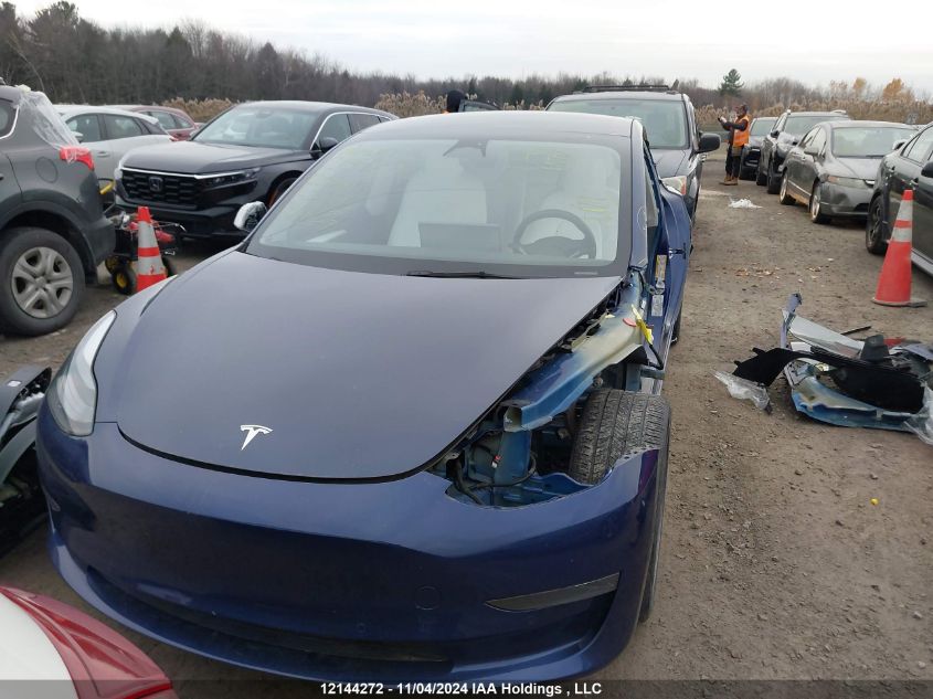 2022 Tesla Model 3 VIN: 5YJ3E1EA0NF237702 Lot: 12144272