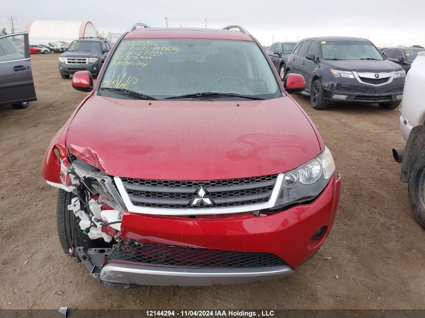 2008 Mitsubishi Outlander VIN: JA4MT41X58Z605709 Lot: 12144294