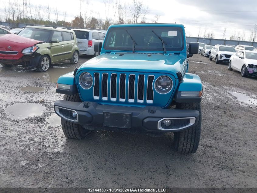 2020 Jeep Wrangler Unlimited Sahara VIN: 1C4HJXEG2LW134637 Lot: 12144330