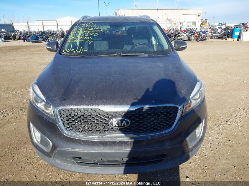 2016 Kia Sorento VIN: 5XYPGDA18GG113370 Lot: 12144334