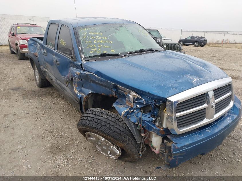 2005 Dodge Dakota Slt VIN: 1D7HE48NX5S345694 Lot: 12144413