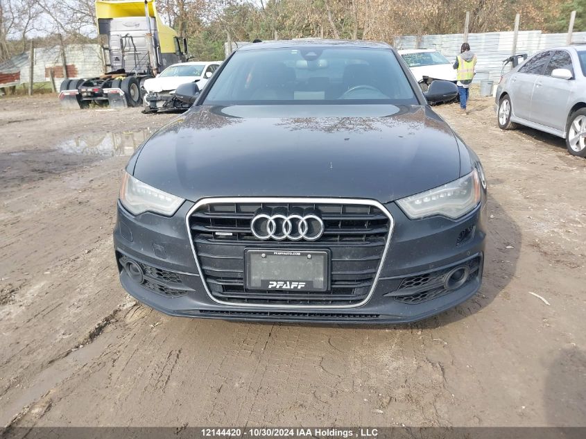 2012 Audi A6 VIN: WAUJGCFC0CN069276 Lot: 12144420