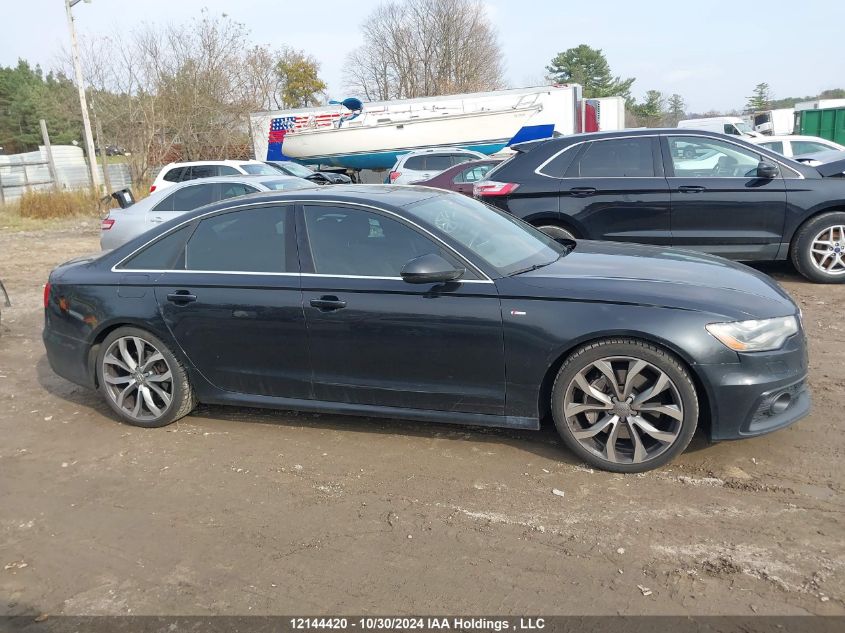 2012 Audi A6 VIN: WAUJGCFC0CN069276 Lot: 12144420